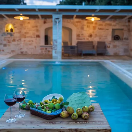 Villa Trullo Mont Bell Con Giardino E Piscina Privata Selva Di Fasano Exterior foto